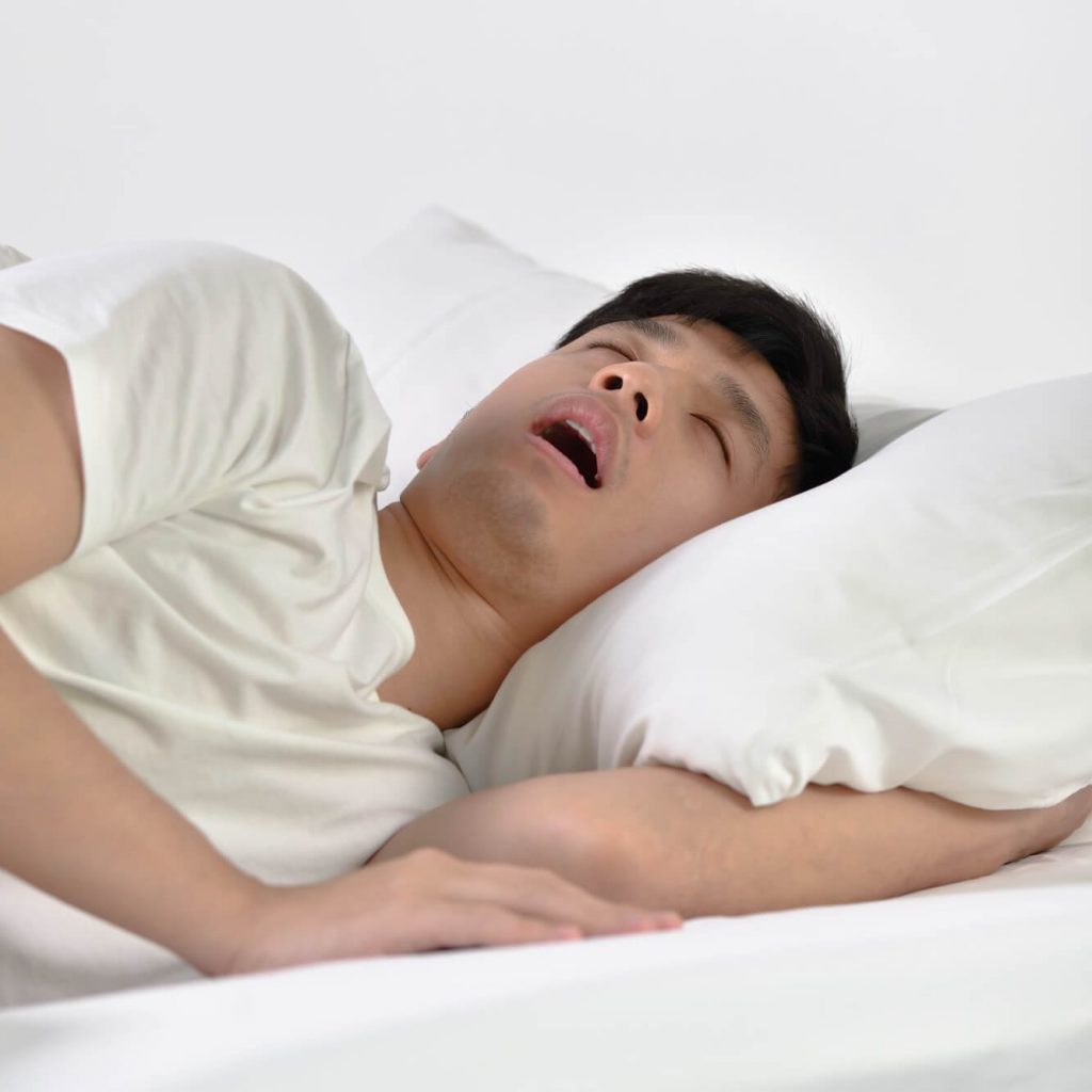 sleep apnea symptom - uneven breathing - simple sleep services